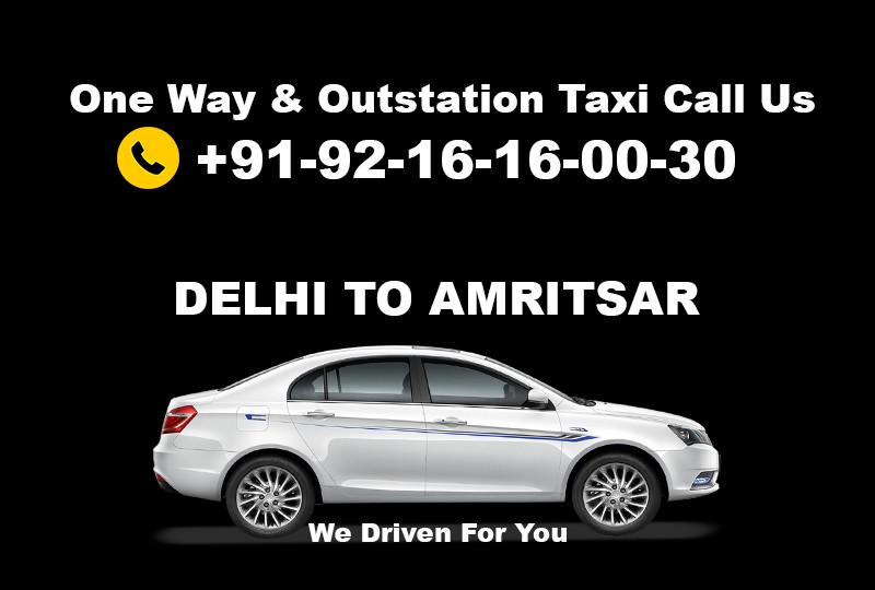 Delhi to Amritsar Taxi