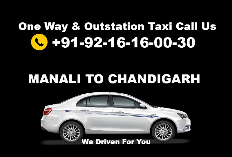Manali to Chandigarh Taxi