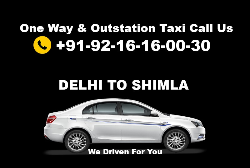 Delhi to Shimla Taxi