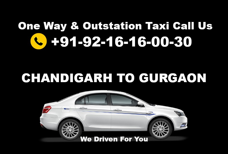 Chandigarh to Gurgaon Taxi