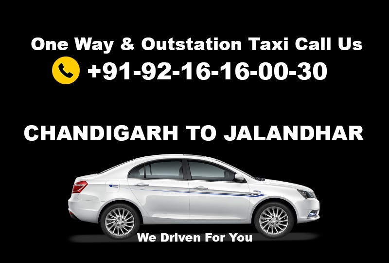 Chandigarh to Jalandhar Taxi