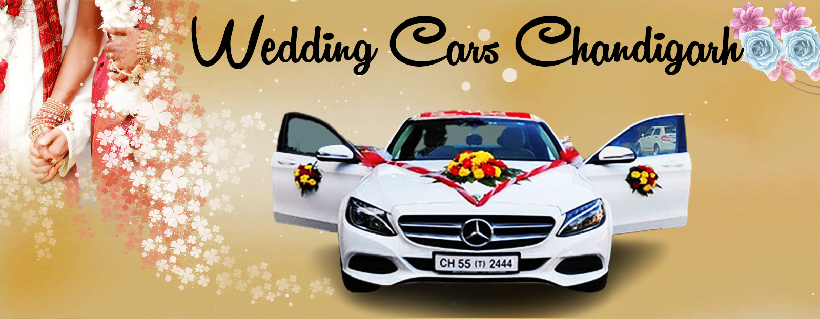Wedding Car Chandigarh Luxury Wedding Car Rental